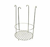 Этажерка для тандыра Мясная средняя, высота 330 мм, диаметр 220 мм, нержавеющая сталь