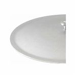 Крышка для котла Kukmara литая, алюминий, серебристая, 450 мм