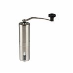 Мельница для ручного помола кофе Mallony Mulino, нержавеющая сталь, акрил, 4.7х19 см, 95 мл