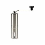 Мельница для ручного помола кофе Mallony Mulino, нержавеющая сталь, акрил, 4.7х19 см, 95 мл