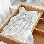 Набор столовых приборов Daniks Alta, нержавеющая сталь, в упаковке 24 предмета