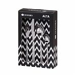 Набор столовых приборов Daniks Alta, нержавеющая сталь, в упаковке 24 предмета