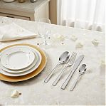 Набор столовых приборов Daniks Alta, нержавеющая сталь, в упаковке 24 предмета