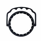 Ручка для стеклянных банок диаметр 100 мм, пластик, цвет черный