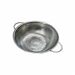 Дуршлаг на ножке, нержавеющая сталь, диаметр 230 мм, две боковые ручки