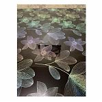 Скатерть силиконовая для стола, гибкое жидкое стекло, с рисунком цветы, 60х100 см