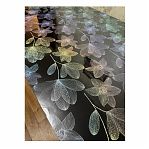 Скатерть силиконовая для стола, гибкое жидкое стекло, с рисунком цветы, 60х100 см