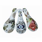 Подставка под ложку, пластиковая, мультиколор, в ассортименте, 1.5х8.3х23.5 см