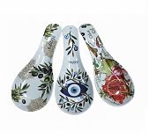 Подставка под ложку, пластиковая, мультиколор, в ассортименте, 1.5х8.3х23.5 см