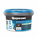 Затирка Ceresit CE 40 №60 для швов 1-10 мм, темный шоколад, 1 кг