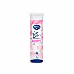 Ватные диски Aura, хлопок, мягкие и нежные, прошитый край, 120 штук