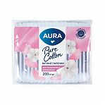Ватные палочки Aura для ежедневного применения, 200 шт в упаковке