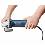 Угловая шлифовальная машина Bosch GWS 9-125, 900 Вт, 125 мм, М14, сдвижная клавиша, 0601396022