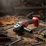 Машина шлифовальная Wortex CAG 1812-2 SE, аккумуляторная, 18В, 1 акк. х 4,0Ah + з.у