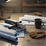 Угловая шлифовальная машина Hanskonner HWS1400E, диск 125 мм, 11500 об/мин, 1400 Вт