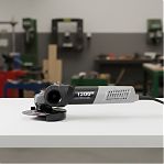 Шлифмашина угловая Интерскол УШМВ-125/1200Э, 915.0.0.40, 1200 Вт, 10000 об/мин, диск 125 мм