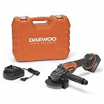 УШМ аккумуляторная Daewoo DAG 3021Li SET, 21В, 1АКБ 4.0 Ач, зарядное устройство