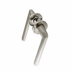 Ручка дверная Нора-М Slim 134А, 18634, 136 мм, гальваническое покрытие, цвет матовый никель