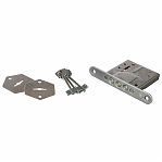 Замок врезной Border 76601-ЗВ8-4С/13, сувальдный, универсальный, без ручки, оцинкованная сталь