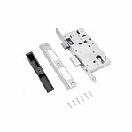 Замок врезной Crit ЗВ-72/55, м/о 72 мм, цилиндровый механизм, универсальная установка, сталь