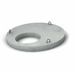 Крышка железобетонная ПП плита перекрытия, диаметр 1000 мм, для колодцев