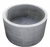 Кольцо железобетонное с днищем, диаметр 1000 мм, высота 870 мм, для колодцев