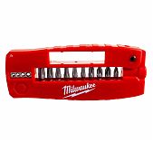 Набор бит Milwaukee Shockwave 4932430910, сталь, в упаковке 12 штук