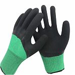 Перчатки защитные утепленные с покрытием из вспененного латекса, зимние