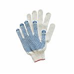 Перчатки х/б, ПВХ покрытие, волна, 7.5 класс вязки, в ассортименте