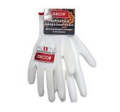 Перчатки Decor Premium прорезиненные, размер L 507-002