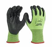 Перчатки Milwaukee High Visibility Cut Level 5 7 S, с защитой от порезов, 4932479931