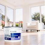 Краска акриловая Лакра 8306473 интерьерная, белоснежная, матовая, 14 кг