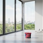 Краска латексная Parade Влажные помещения W100, для внутренних работ, База А, белая, 9 л