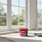 Краска латексная Parade Влажные помещения W100, для внутренних работ, База А, белая, 9 л