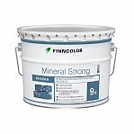 Краска Finncolor Mineral Strong водно-дисперсионная акриловая фасадная, База А белый 9 л