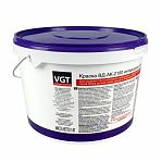 Краска VGT ВД-АК-2180 интерьерная, для стен и потолков, матовая, белая, База А белая, 15 кг