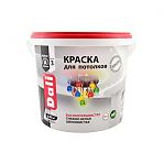 Краска DALI для потолков, высокоукрывистая, снежно-белая, шелковистая, 5 л