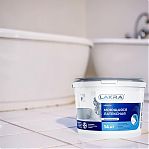 Краска латексная Лакра 8306484 интерьерная, моющаяся, белоснежная, матовая, 14 кг