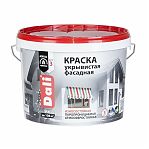 Краска DALI укрывистая фасадная износостойкая акриловая матовая белая 9л