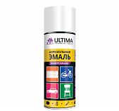 Эмаль аэрозольная ULTIMA ULT003 RAL 9003 акриловая, матовая, белая, 520 мл