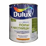 Краска-грунт Dulux, полы и лестницы, полуглянцевая, база BC, белая, 0.75 л