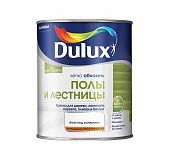 Краска Dulux полы и лестницы, 2 в 1, для дерева, ламината, паркета, плитки и бетона, интерьерная, полуглянцевая, база BC, 2 л