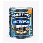 Краска Hammerite для металла 3 в 1, прямо на ржавчину, глянцевая, RAL 6005, зелёный мох, 0.75 л