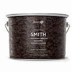 Краска Elcon Smith кузнечная, с молотковым эффектом, полуглянцевая, черная, 10 кг