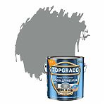 Краска TOPGRADE для металла прямо на ржавчину, глянцевая гладкая серая, RAL 7042, 2 л