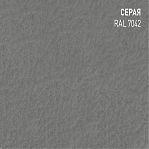 Краска TOPGRADE для металла, прямо на ржавчину 3 в 1, молотковая серая RAL 7042, 2 л