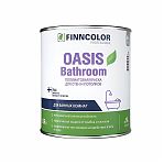 Краска Finncolor Oasis Bathroom для стен и потолков для ванных комнат, База А белый 0.9л