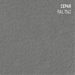 Краска TOPGRADE для металла, прямо на ржавчину 3 в 1, молотковая серая RAL 7042, 0.75л