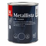 Краска Tikkurila Metallista по ржавчине 3в1, глянцевая, прозрачная, база C, 0.8 л 