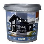 Краска Veres Faсade, для деревянных фасадов, акриловая, матовая, мокачино  2.7 л